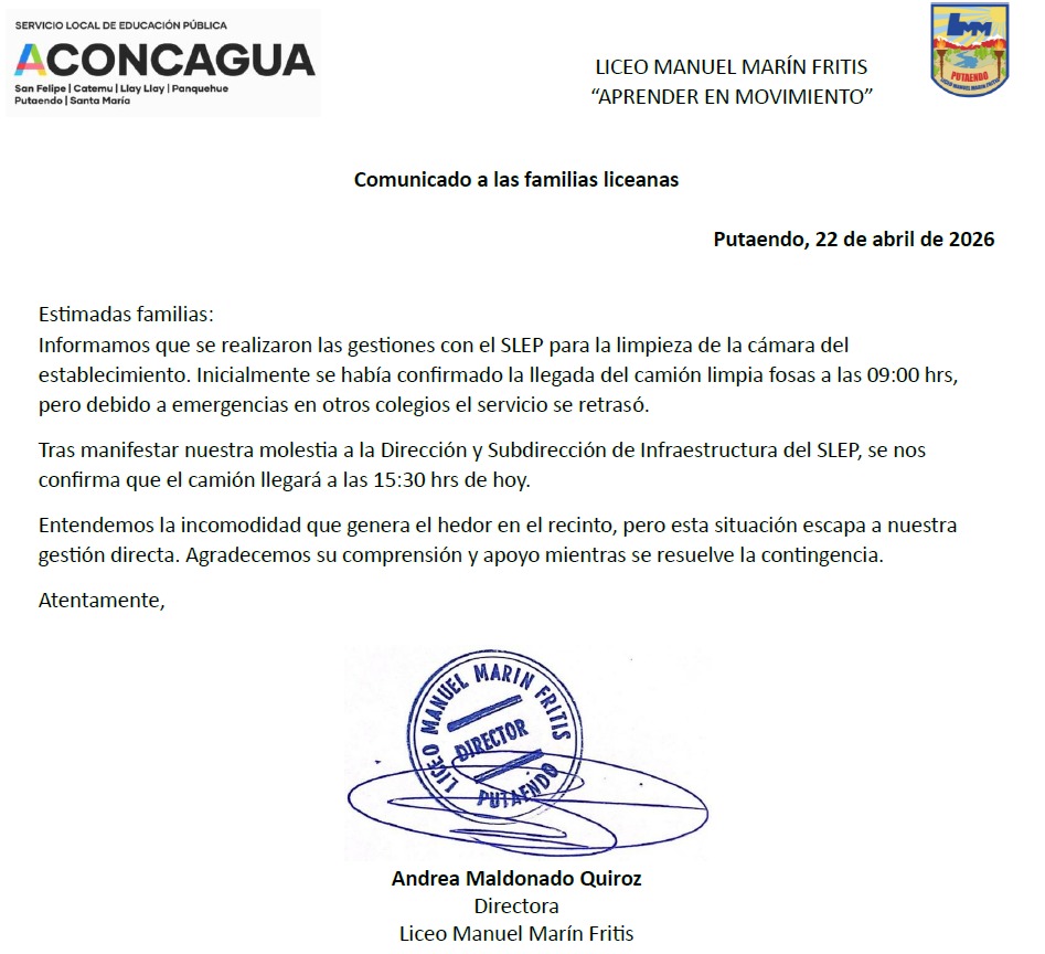 Comunicado Oficial